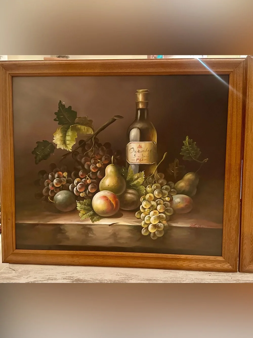 N/A pair framed